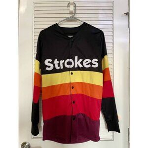 The Strokes Long-Sleeve Baseball Jersey Size Medium